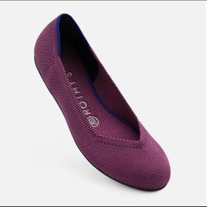 Rothys The Point Flats 10.5 Magenta